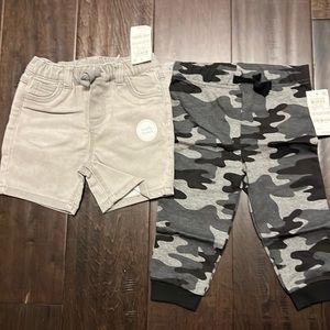 NWT Baby Boys First Impressions Short and pants bundle!